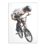 Nowoczesny Plakat Sportowy – Rower BMX w Akcji | Dekoracja do Pokoju chłopca, nastolatka 82196 - miniaturka 7