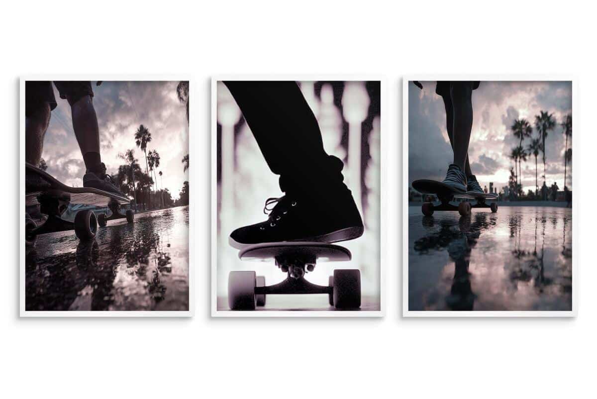 Nowoczesne Plakaty dla nastolatka- Skater, deskorolka, Skatepark 82189 - zdjęcie 6