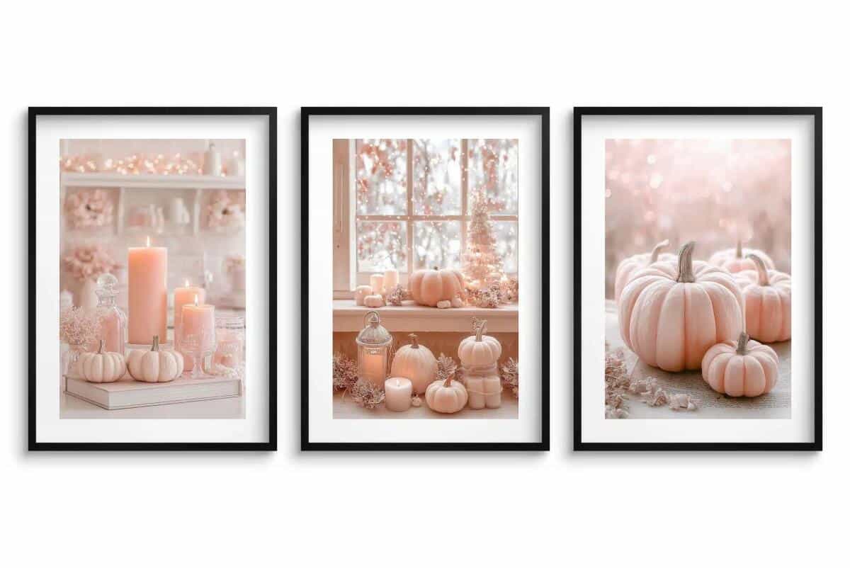 Plakaty Boho  | Zestaw Obrazów Nastrojowych z Motywem Roślinnym    | Beżowa Dekoracja do Salonu i Sypialni 82222 - zdjęcie 7