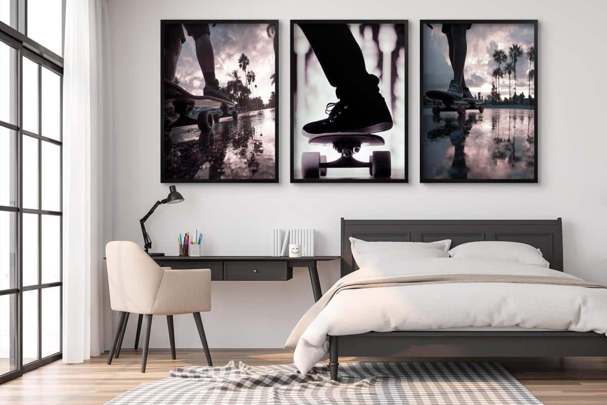 Nowoczesne Plakaty dla nastolatka- Skater, deskorolka, Skatepark 82189 - zdjęcie 3