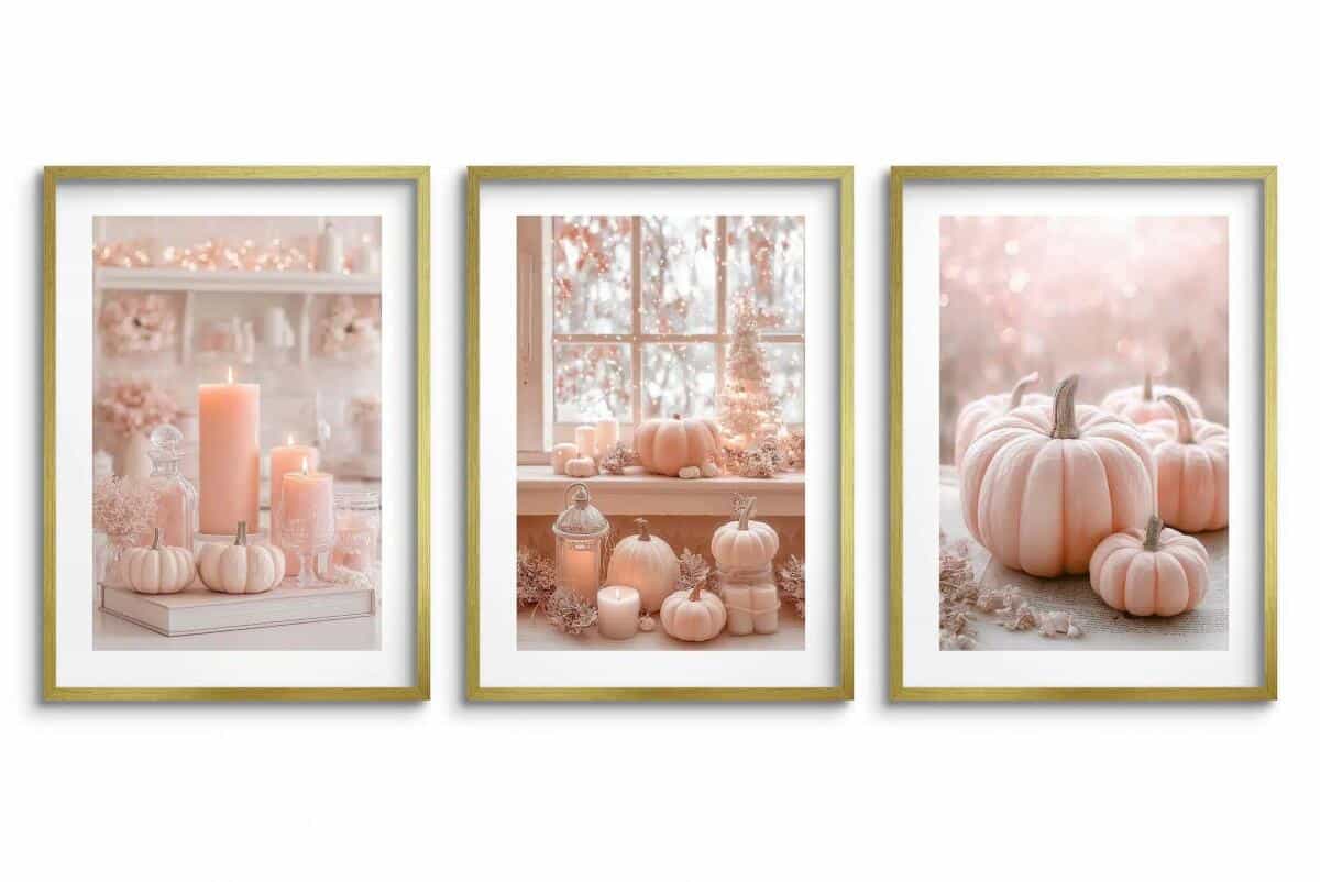 Plakaty Boho  | Zestaw Obrazów Nastrojowych z Motywem Roślinnym    | Beżowa Dekoracja do Salonu i Sypialni 82222 - zdjęcie 5