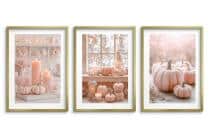 Plakaty Boho  | Zestaw Obrazów Nastrojowych z Motywem Roślinnym    | Beżowa Dekoracja do Salonu i Sypialni 82222 - miniaturka 5