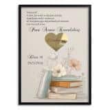 Prezent na Dzień Nauczyciela | Eleganckie podziękowanie dla wychowawcy- Plakat z dedykacją 82153 - miniaturka 3