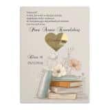 Prezent na Dzień Nauczyciela | Eleganckie podziękowanie dla wychowawcy- Plakat z dedykacją 82153 - miniaturka 5