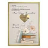 Prezent na Dzień Nauczyciela | Eleganckie podziękowanie dla wychowawcy- Plakat z dedykacją 82153 - miniaturka 4