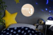 Lampka Nocna dla dzieci z imieniem  | Okrągła Lampka LED na ścianę dla dziewczynki- Syrenka 82268 - miniaturka 2