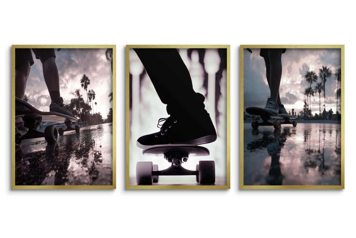 Nowoczesne Plakaty dla nastolatka- Skater, deskorolka, Skatepark 82189 - zdjęcie 5