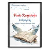 Pamiątkowy Plakat z dedykacją dla Nauczyciela, wychowawcy | Prezent na Dzień Nauczyciela od uczniów 82156 - miniaturka 3