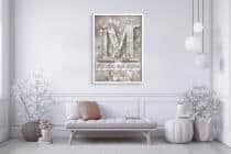 Dekoracyjny Plakat w Stylu Skandynawskim- Mój Dom Moje Miejsce 82290 - miniaturka 2