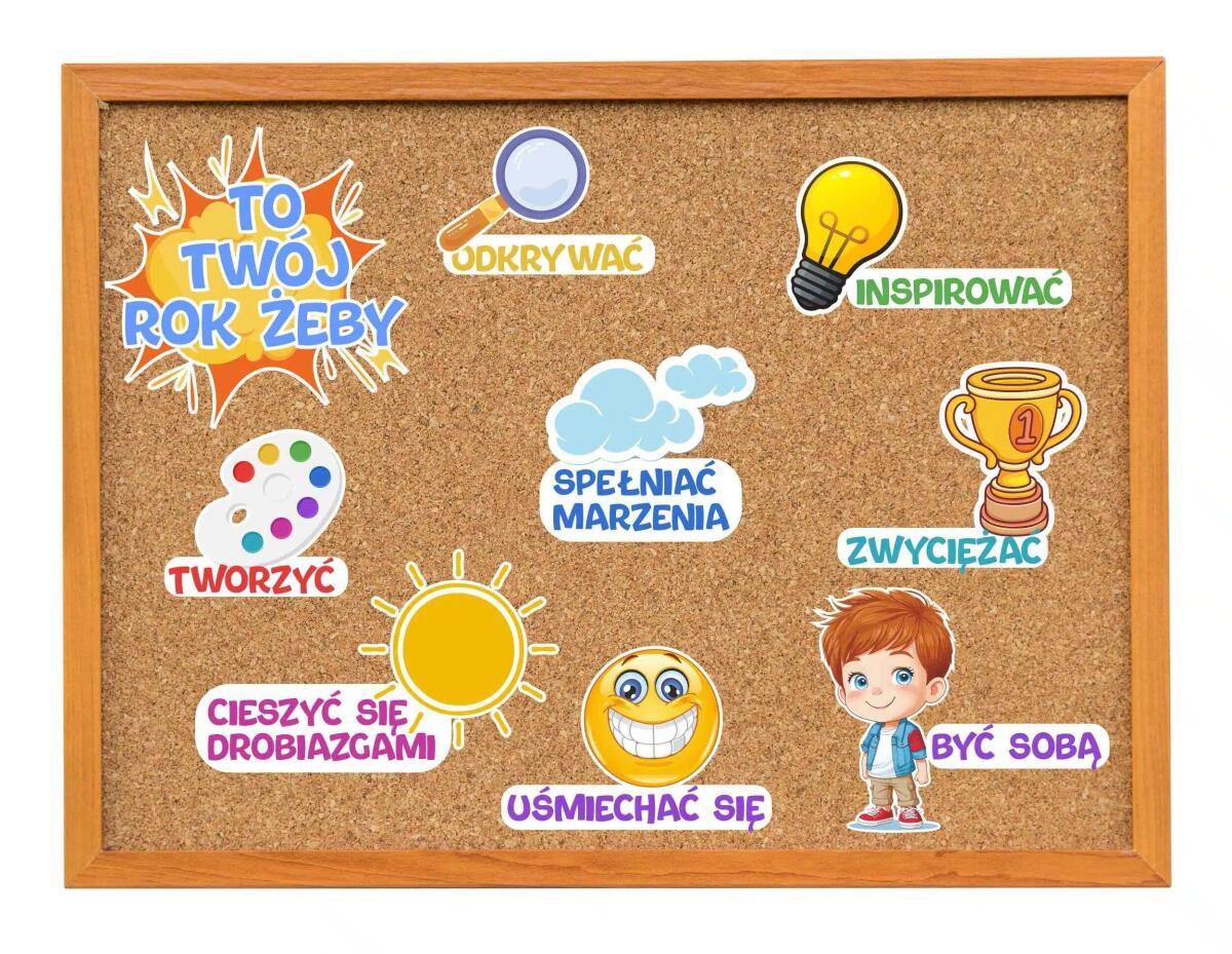 Naklejki szkolne- To twój rok żeby... | Dekoracje na gazetkę szkolną, drzwi 82186 - zdjęcie 4