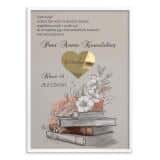 Podziękowanie dla nauczyciela, wychowawcy od klasy | Prezent na Dzień Nauczyciela- Plakat z dedykacją 82154 - miniaturka 2