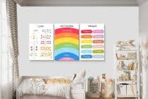 Edukacyjne Obrazy dla dzieci, do przedszkola- Nauka Cyfr, Dni tygodnia i Miesięcy metodą Montessori 82160 - miniaturka 4