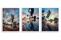 Zestaw Plakatów Street Style- hulajnoga Skatepark | Plakaty do pokoju nastolatka 82190 - miniaturka 7