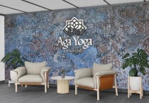 Fototapeta na ścianę błękitna tekstura 64053 - miniaturka 2