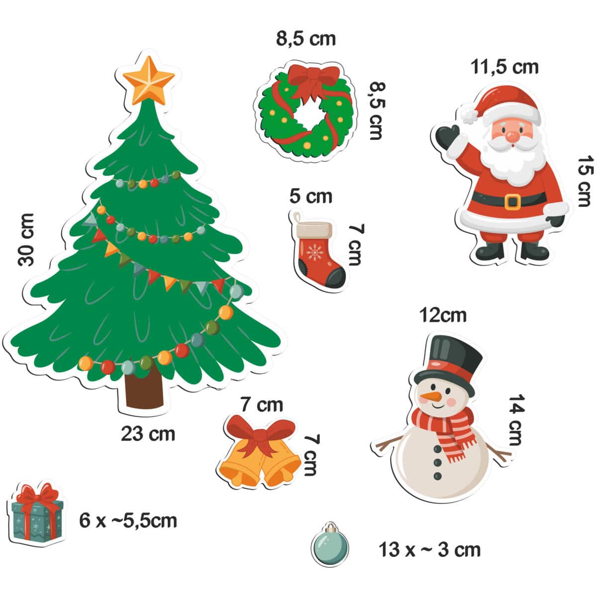 Świąteczne Magnesy na Lodówkę – Kreatywna Układanka dla Dzieci - zdjęcie 5