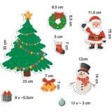 Świąteczne Magnesy na Lodówkę – Kreatywna Układanka dla Dzieci - miniaturka 5