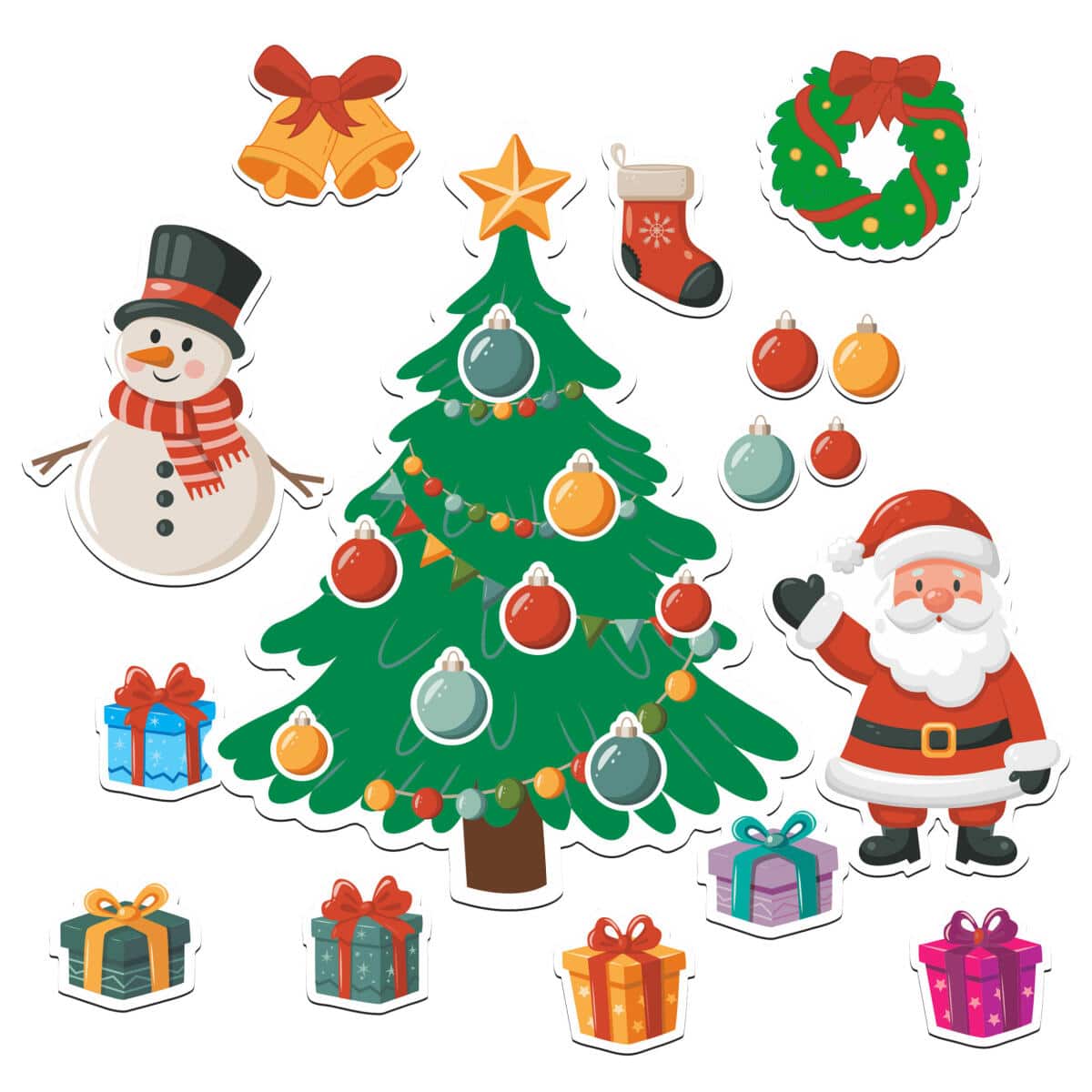 Świąteczne Magnesy na Lodówkę – Kreatywna Układanka dla Dzieci - zdjęcie 1