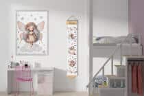 Miarka z imieniem | Miarka wzrostu dla dziewczynki- Wróżki 64410 - miniaturka 3