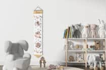 Miarka z imieniem | Miarka wzrostu dla dziewczynki- Wróżki 64410 - miniaturka 4