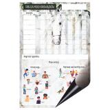 Dziecięcy Planer Obowiązków- Magnetyczna Tablica z Zadaniami + Mapa Emocji | Tablica motywacyjna dla dziecka 82314 - miniaturka 5