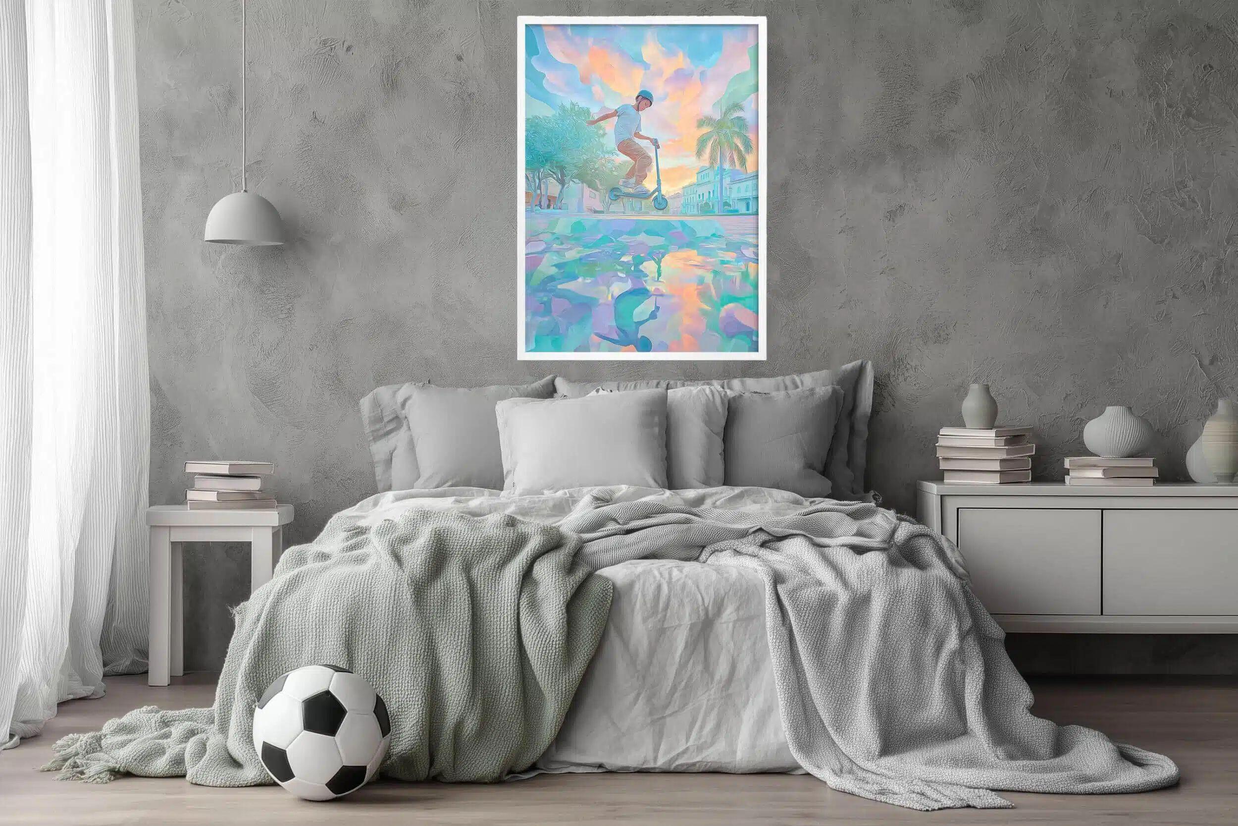 Przestrzeń z energią – inspiracje dla fanów BMX-ów, hulajnóg i deskorolki