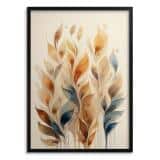 Plakat Botaniczny w Stylu Boho | Eleganckie Liście Akwarela | Minimalistyczna Dekoracja na Ścianę do Domu i Biura 94226 - miniaturka 7