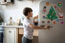 Świąteczne Magnesy na Lodówkę – Kreatywna Układanka dla Dzieci - miniaturka 3