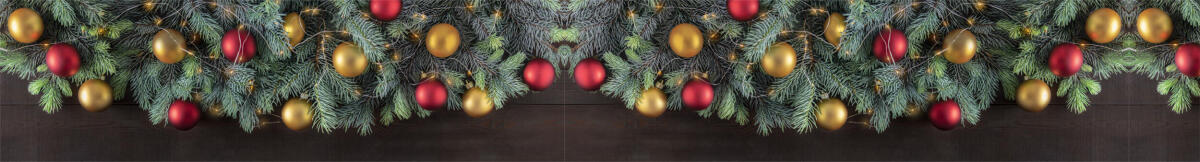 Świąteczny Baner balkonowy- dekoracyjna osłona na balkon, taras 67303 - zdjęcie 3