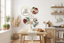 Obrazy Koła z motywem kulinarnym- Kawa i Desery | Dekoracja do Kuchni i jadalni 68247 - miniaturka 5