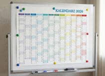 Planer XXL tablica magnetyczna na lodówkę  kalendarz roczny polski 004 - miniaturka 3