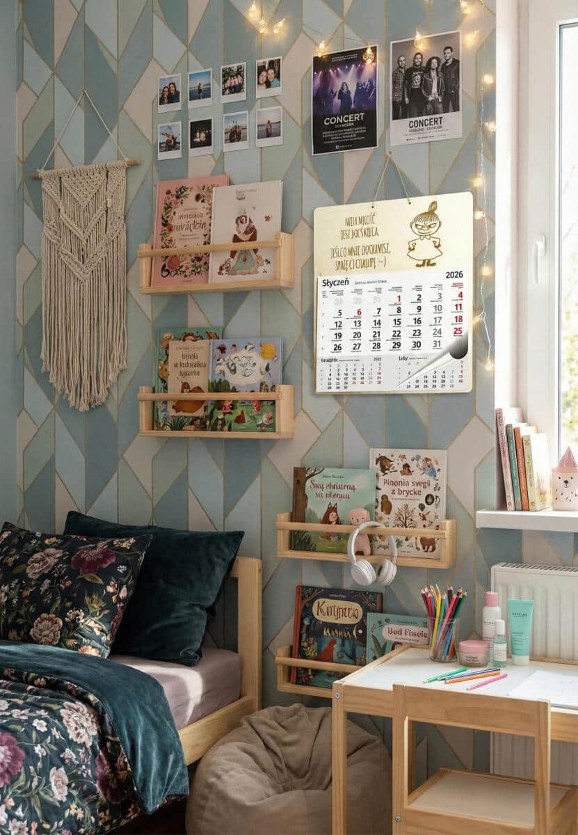 Drewniana, grawerowana zawieszka z kalendarzem, prezent Walentynki, Dzień Zakochanych, duża 65607 - zdjęcie 4