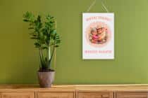 Prezent na Dzień Babci i Dziadka- tabliczka dekoracyjna do powieszenia 82355 - miniaturka 5