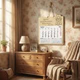 Personalizowany, grawerowany kalendarz dla babci z imionami wnuków - prezent na Dzień Babci, urodziny, święta 81026 - miniaturka 4