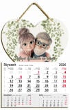Kalendarz 2026 na ścianę- Prezent na dzień Babci i Dziadka 69116 - miniaturka 1
