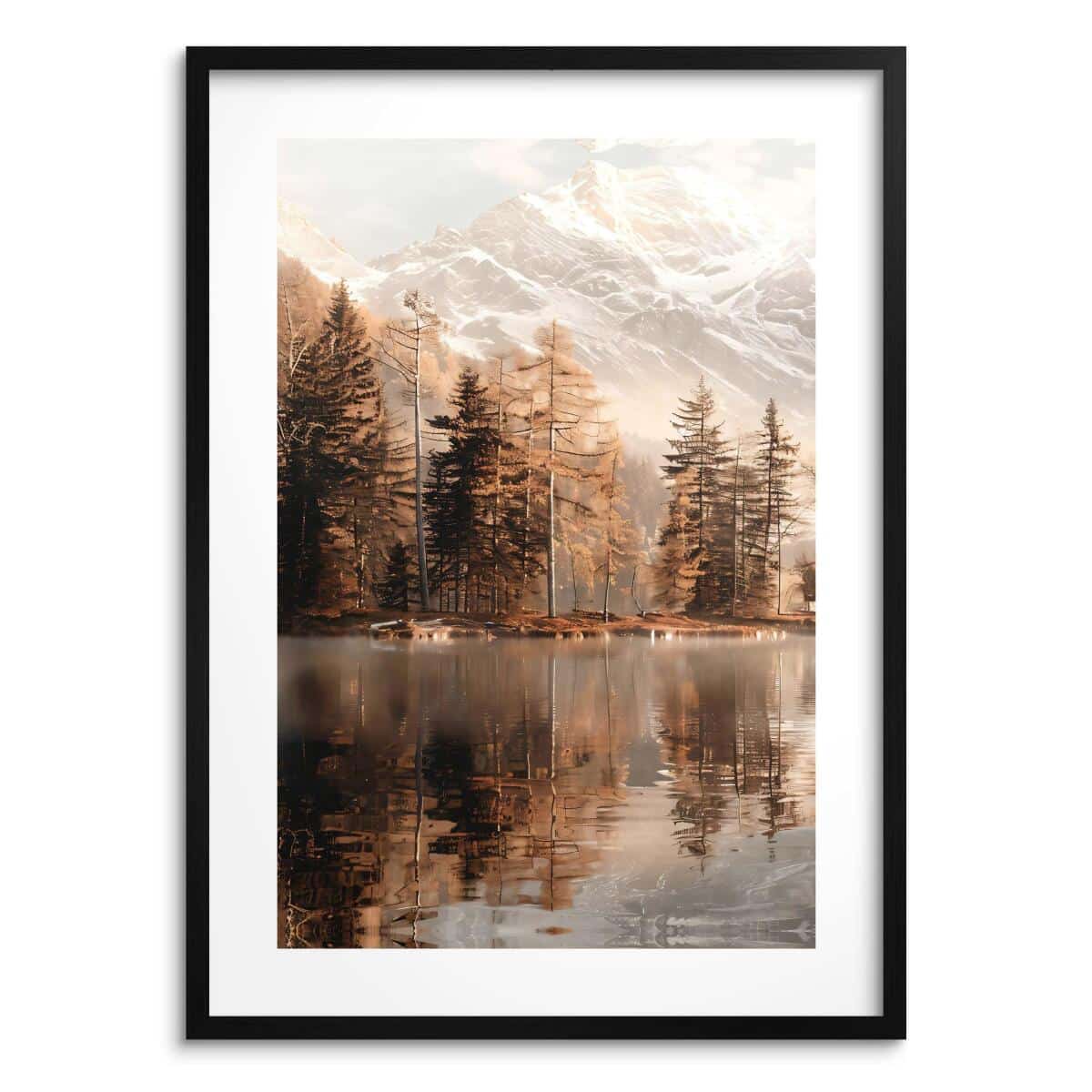 Duży Plakat- Jesienny Krajobraz | Obraz na ścianę z górskim pejzażem 70x100cm 61770 - zdjęcie 1