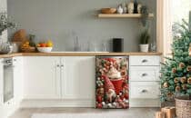 Świąteczna Mata Magnetyczna na Zmywarkę  | Zimowa Dekoracja do Kuchni 82348 - miniaturka 2