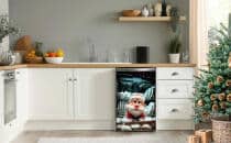 Świąteczna Mata na Zmywarkę – Zabawny Mikołaj w Pianie 82347 - miniaturka 2