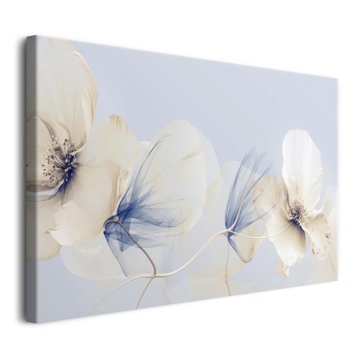 Elegancki Obraz na Ścianę- Subtelne Pastelowe Kwiaty 68223 - zdjęcie 2