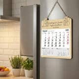 Personalizowany, grawerowany kalendarz dla babci z imionami dziadków - prezent na Dzień Babci, urodziny, święta 81024 - miniaturka 5