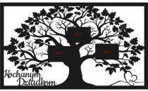 Ażurowy Obraz z Miejscem na Zdjęcia- Prezent na Dzień Babci i Dziadka 82349 - miniaturka 1