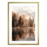 Jesienny Krajobraz– Góry, Jezioro, Las | Plakat na ścianę z górskim pejzażem 61770 - miniaturka 6