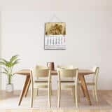 Elegancki drewniany kalendarz ze zdjęciem – unikalna dekoracja | Oryginalny, piękny prezent, upominek 27001 - miniaturka 3