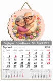 Kalendarz ścienny dla dziadków | Prezent na Dzień Babci i Dziadka 69117 - miniaturka 1