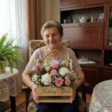 Drewniana Skrzyneczka na Kwiaty- Kochanej Babci | Dzień Babci 02 - miniaturka 2