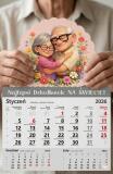 Kalendarz ścienny dla dziadków | Prezent na Dzień Babci i Dziadka 69117 - miniaturka 2