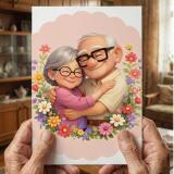 Prezent na Dzień Babci i Dziadka- tabliczka dekoracyjna do powieszenia 82355 - miniaturka 3