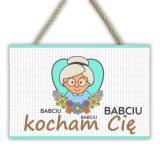 Zawieszka drewniana prezent na Dzień Babci 10192 - miniaturka 1