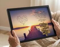 Wzruszająca Pamiątka dla Dziadków- Plakat z cytatem i imionami | Prezent na Dzień Babci i Dziadka 23435 - miniaturka 3