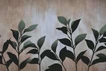 Elegancka Fototapeta z motywem roślinnym- Zielone Liście 64264 - miniaturka 5