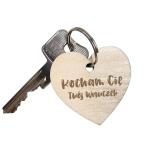 Upominek na Dzień Babci i Dzień Dziadka drewniane breloki z dedykacją 42769 - miniaturka 1